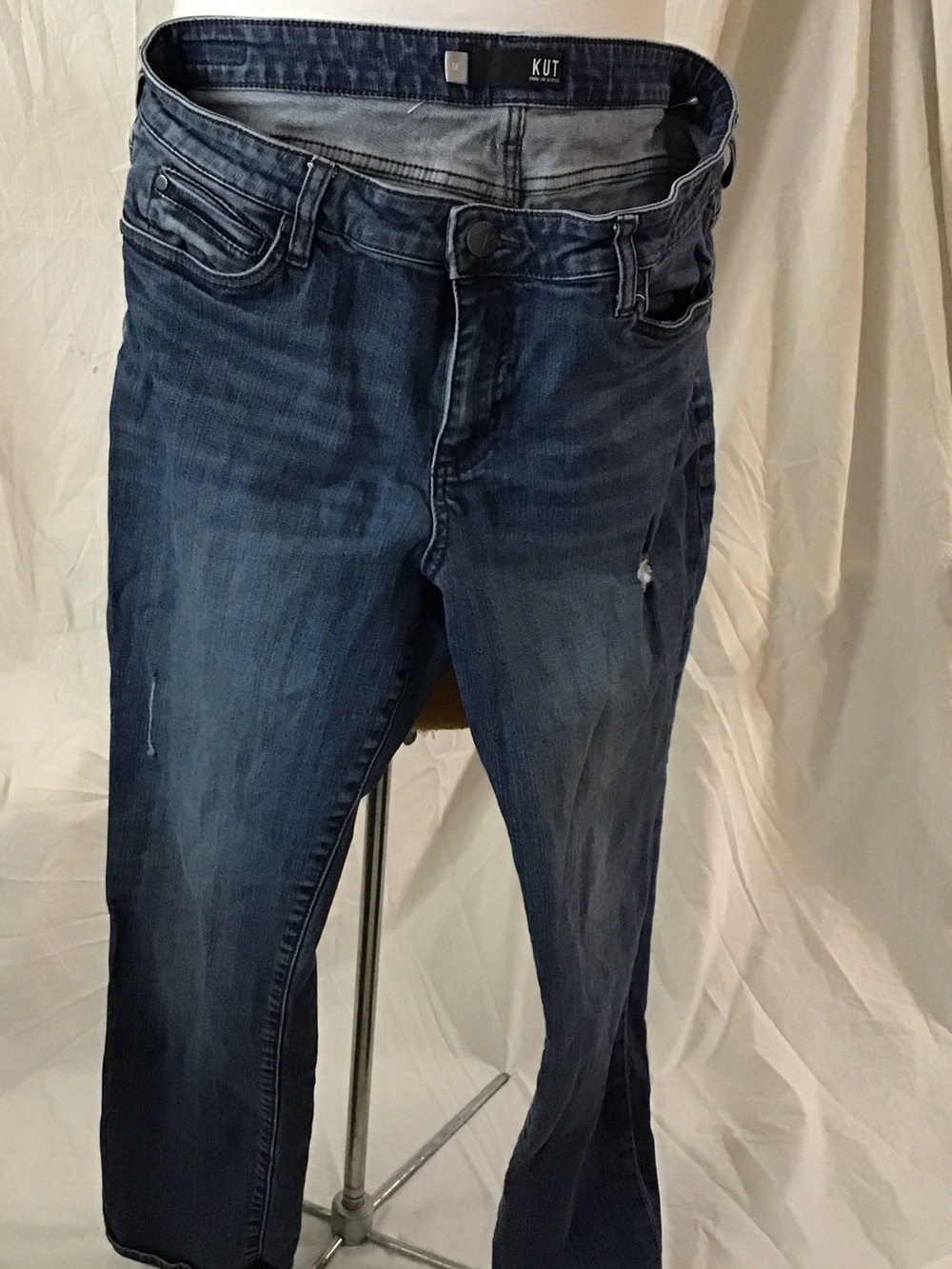 Kut from the Kloth Dark Blue Denim Jeans